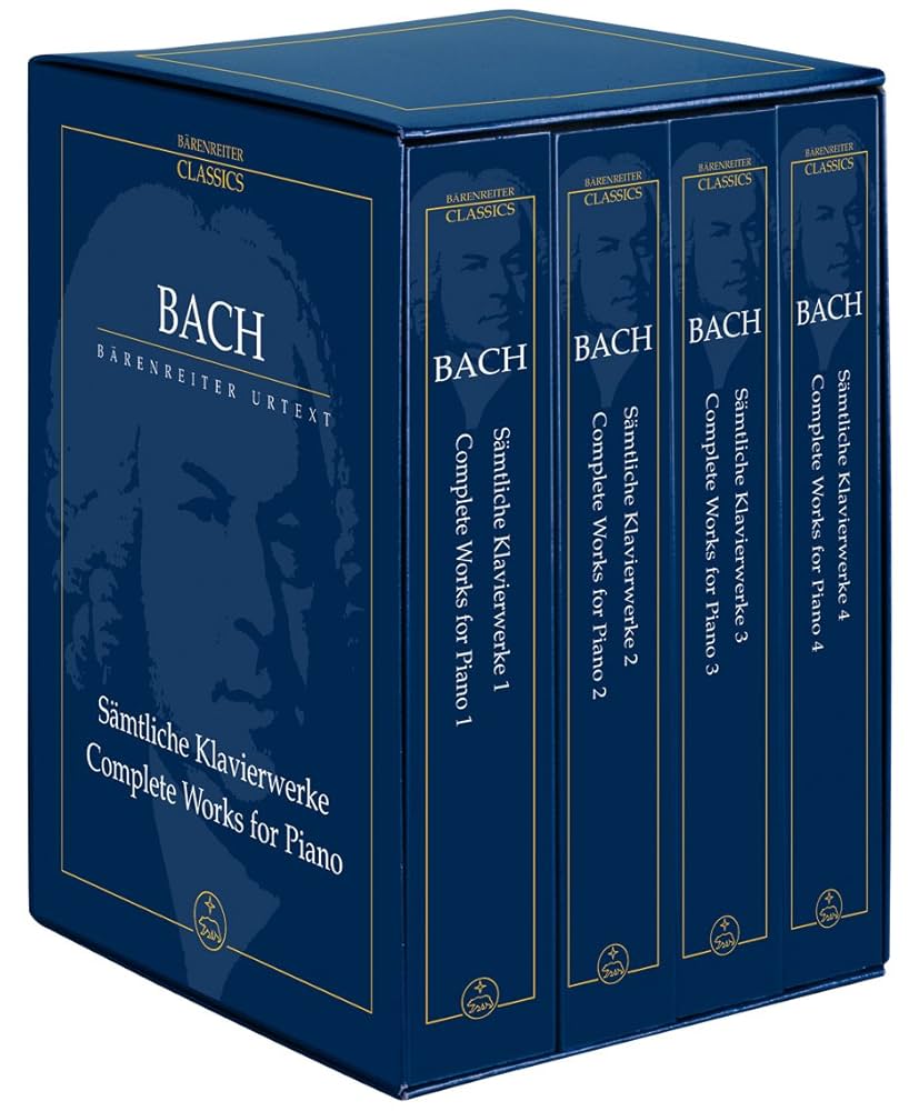 Bach: Complete Solo Piano Works (Set of Study Scores